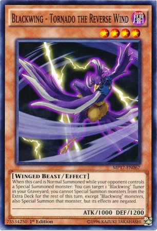 Blackwing - Tornado the Reverse Wind - MP17-EN067 - Common