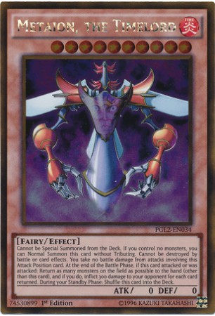 Metaion, the Timelord - PGL2-EN034 - Gold Rare