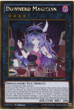 Downerd Magician - PGL2-EN047 - Gold Rare