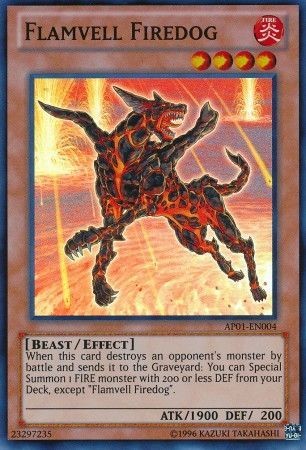 Flamvell Firedog - AP01-EN004 - Super Rare