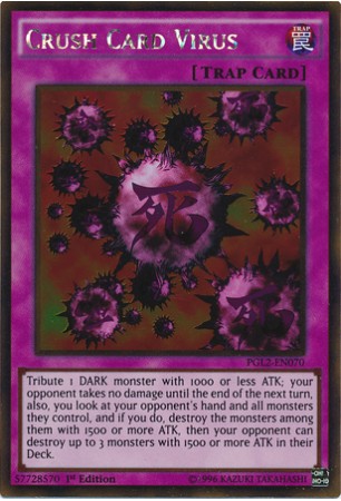 Crush Card Virus - PGL2-EN070 - Gold Rare