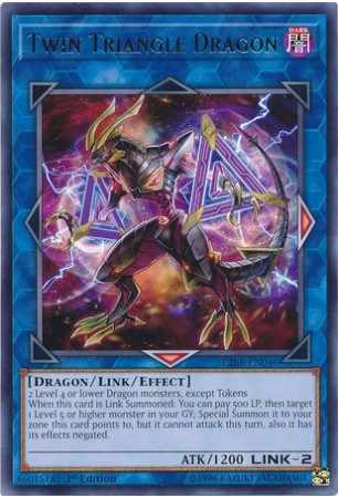 Twin Triangle Dragon - CIBR-EN046 - Rare