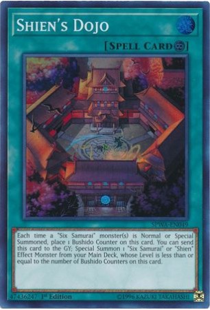 Shien's Dojo - SPWA-EN049 - Super Rare