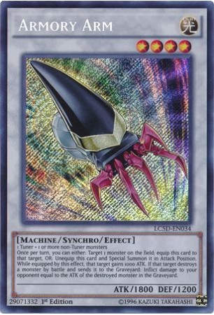 Armory Arm - LC5D-EN034 - Secret Rare