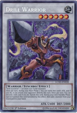 Drill Warrior - LC5D-EN038 - Secret Rare