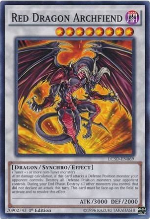 Red Dragon Archfiend - LC5D-EN069 - Common