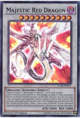 Majestic Red Dragon - LC5D-EN071 - Super Rare