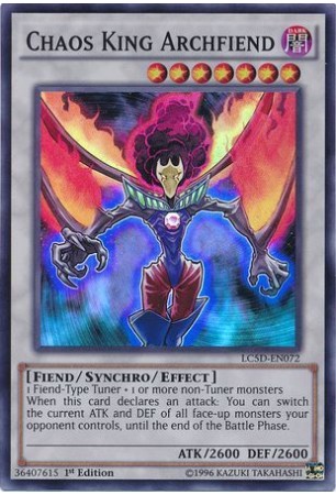 Chaos King Archfiend - LC5D-EN072 - Super Rare