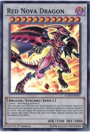 Red Nova Dragon - LC5D-EN073 - Super Rare