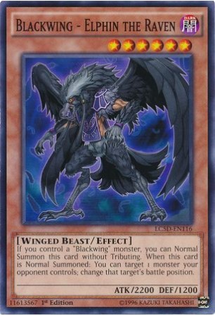 Blackwing - Elphin the Raven - LC5D-EN116 - Common