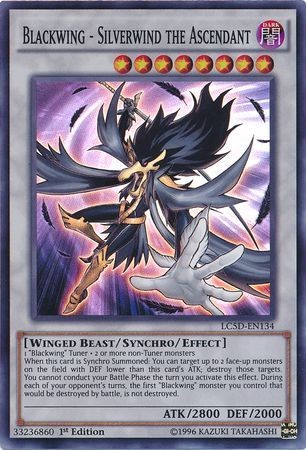 Blackwing - Silverwind the Ascendant - LC5D-EN134 - Super Rare