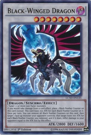 Black-Winged Dragon - LC5D-EN135 - Ultra Rare