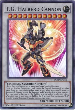 T.G. Halberd Cannon - LC5D-EN216 - Super Rare