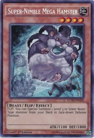 Super-Nimble Mega Hamster - LC5D-EN226 - Secret Rare