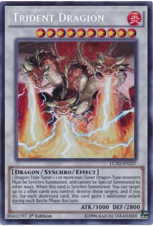 Trident Dragion - LC5D-EN237 - Secret Rare