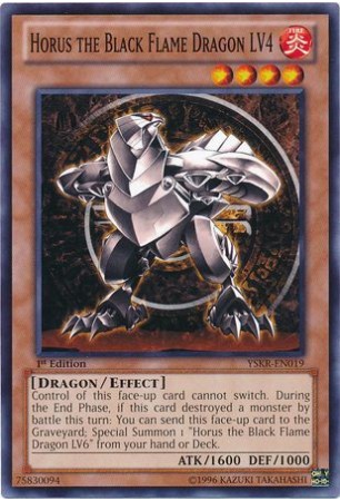 Horus the Black Flame Dragon LV4 - YSKR-EN019 - Common