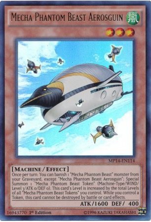 Mecha Phantom Beast Aerosguin - MP14-EN114 - Ultra Rare