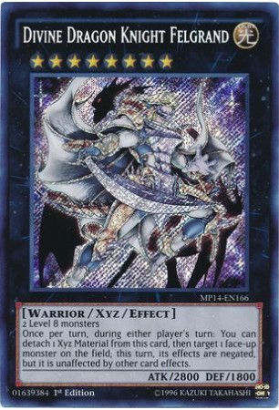 Divine Dragon Knight Felgrand - MP14-EN166 - Secret Rare