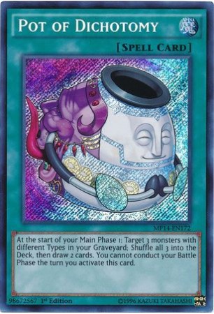 Pot of Dichotomy - MP14-EN172 - Secret Rare