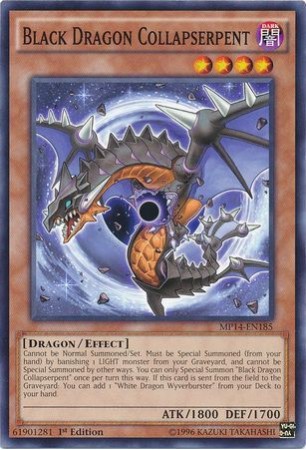 Black Dragon Collapserpent - MP14-EN185 - Common