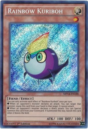 Rainbow Kuriboh - MP14-EN188 - Secret Rare