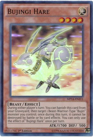 Bujingi Hare - MP14-EN211 - Super Rare