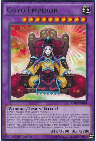 Goyo Emperor - BOSH-EN044 - Rare