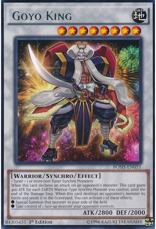 Goyo King - BOSH-EN051 - Rare