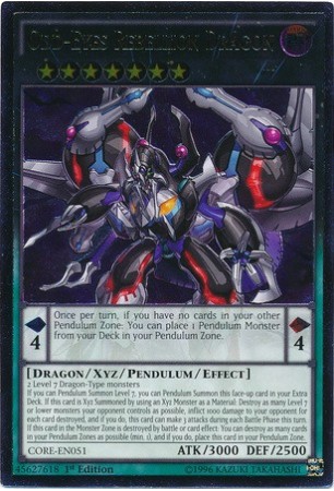 Odd-Eyes Rebellion Dragon CORE-EN051 - Ultimate