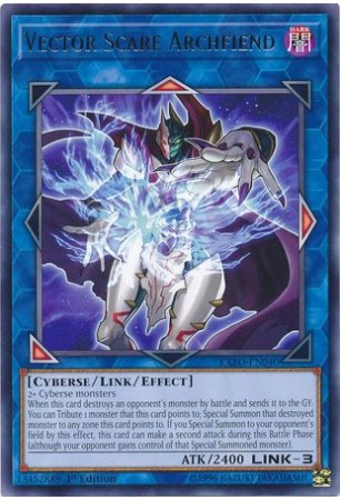 Vector Scare Archfiend - EXFO-EN040 - Rare