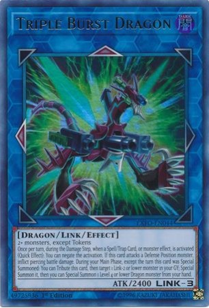 Triple Burst Dragon - EXFO-EN044 - Ultra Rare