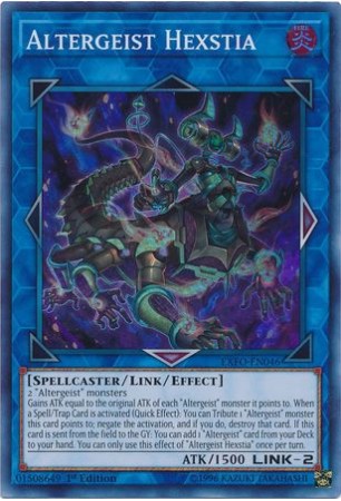 Altergeist Hexstia - EXFO-EN046 - Super Rare