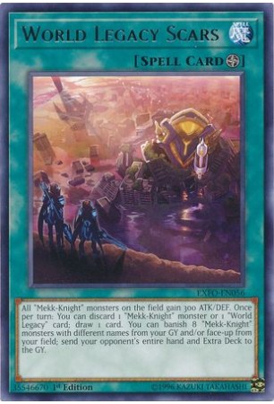 World Legacy Scars - EXFO-EN056 - Rare