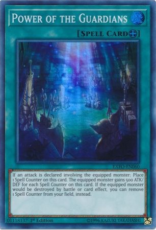 Power of the Guardians - EXFO-EN060 - Super Rare