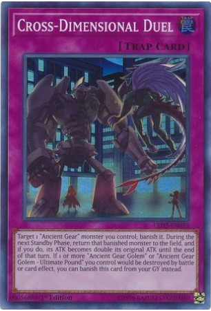 Cross-Dimensional Duel - LED2-EN033 - Super Rare