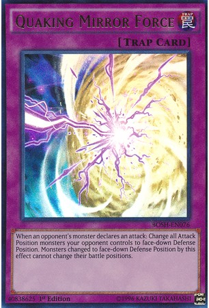 Quaking Mirror Force - BOSH-EN076 - Ultra Rare