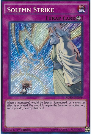 Solemn Strike - BOSH-EN079 - Secret Rare