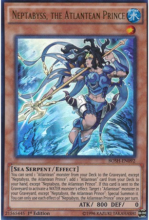 Neptabyss, the Atlantean Prince - BOSH-EN092 - Ultra Rare