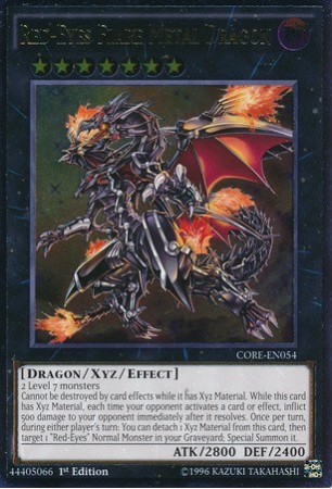 Red-Eyes Flare Metal Dragon CORE-EN054 - Ultimate