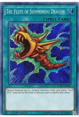 The Flute of Summoning Dragon - LCKC-EN027 - Secret Rare