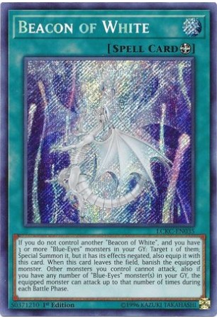 Beacon of White - LCKC-EN035 - Secret Rare