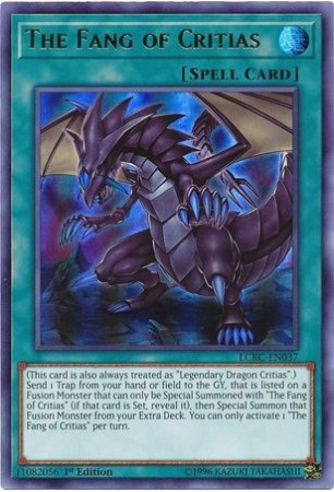 The Fang of Critias - LCKC-EN037 - Ultra Rare