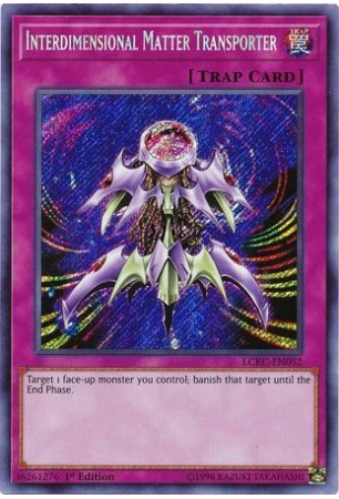 Interdimensional Matter Transporter - LCKC-EN052 - Secret Rare