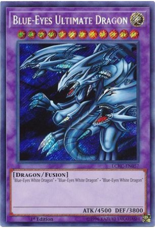 Blue-Eyes Ultimate Dragon - LCKC-EN057 - Secret Rare