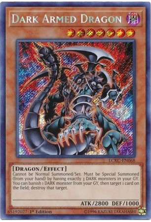 Dark Armed Dragon - LCKC-EN068 - Secret Rare