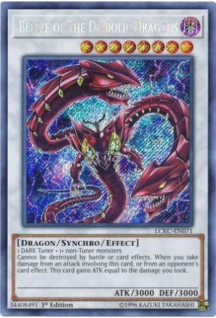 Beelze of the Diabolic Dragons - LCKC-EN071 - Secret Rare