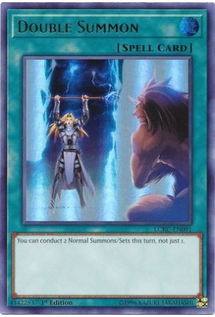 Double Summon - LCKC-EN091 - Ultra Rare