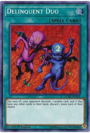 Delinquent Duo - LCKC-EN101 - Secret Rare