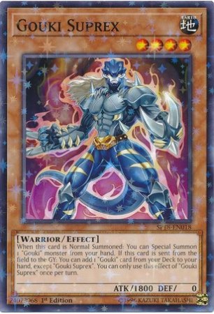 Gouki Suprex - SP18-EN018 - Starfoil Rare