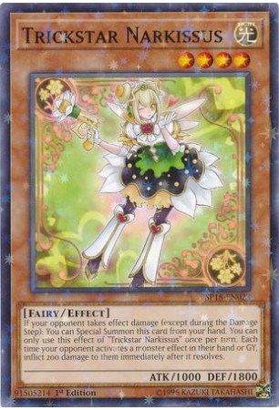 Trickstar Narkissus - SP18-EN023 - Starfoil Rare